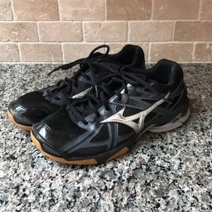Mizuno Volleyball Wave Boot 4 Black Size 9